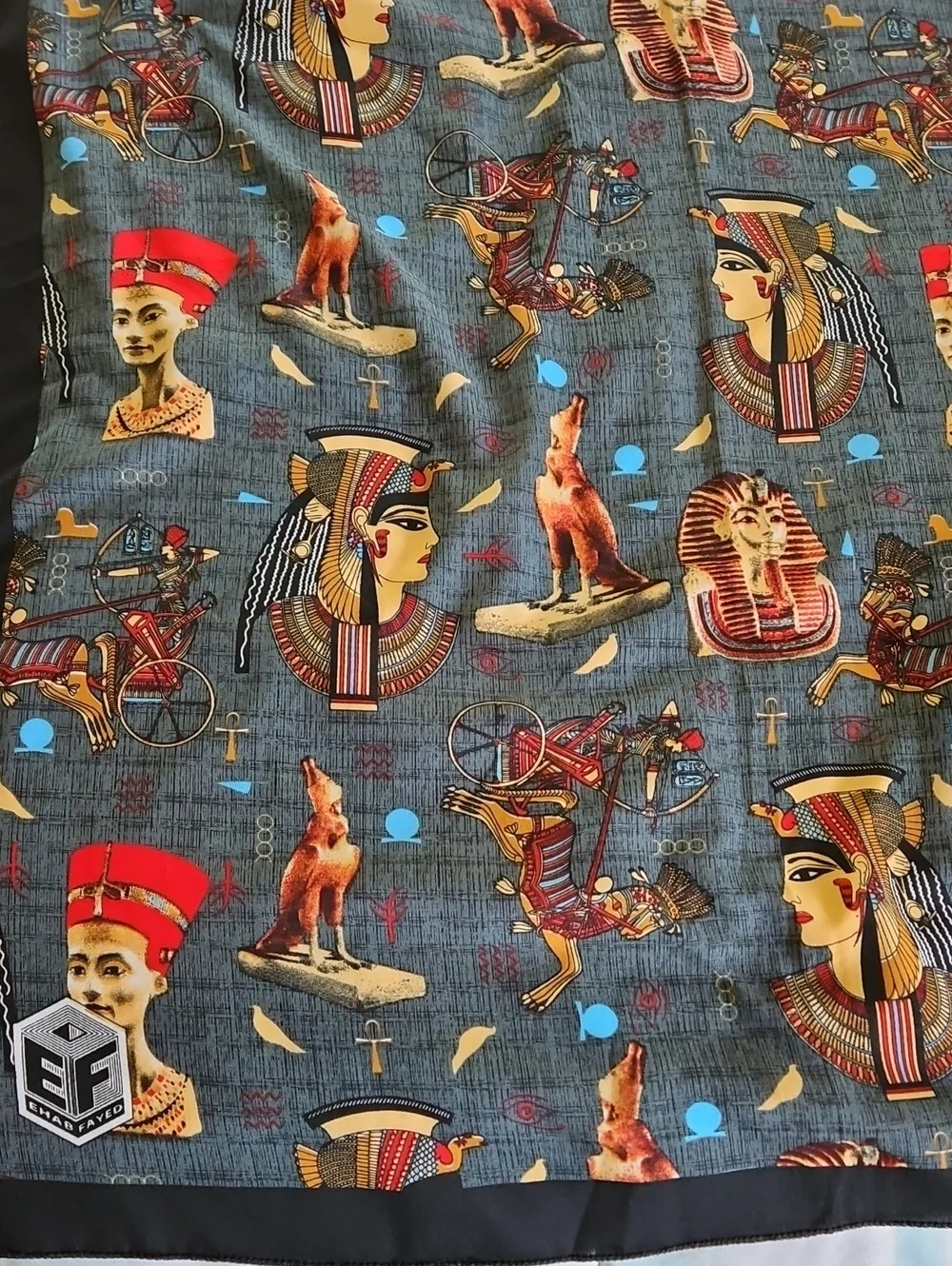 Ehab Fayed Egyptian Scarf 60